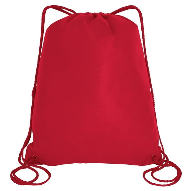 Drawstring Backpack Day Bags Sport Gym Sack 